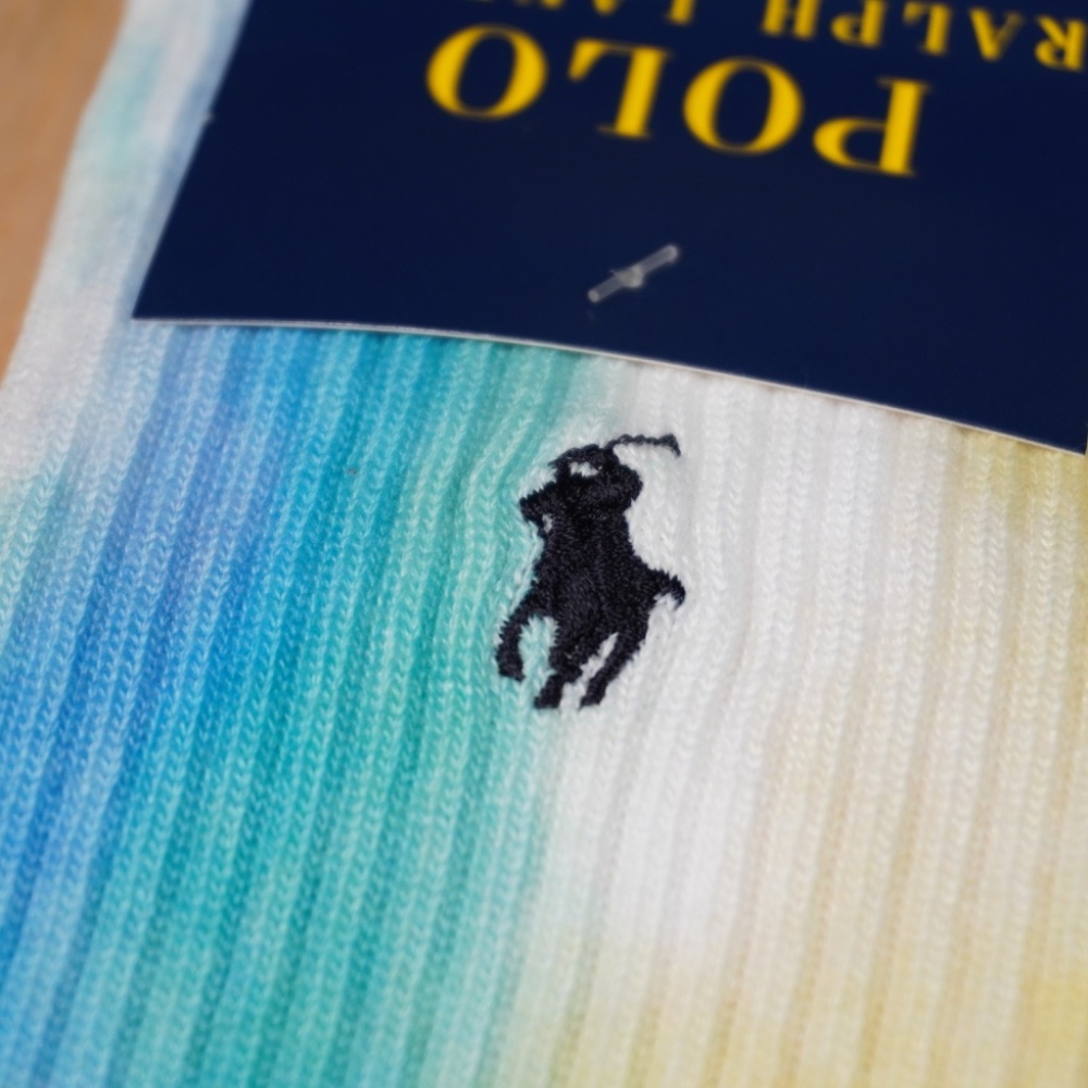 Polo Ralph Lauren 1 Pair Tie-Dye Size XL 13-16 Brand New - Picture 4 of 7